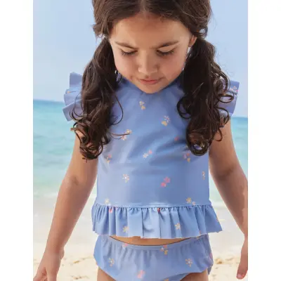 Wheat Swim Set 2-Piece Alma - Blue - 128