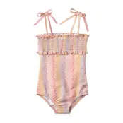 Wheat Swimsuit Selma - Pink - 80