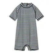 Wheat Swimsuit S/S Cas - Navy - 74