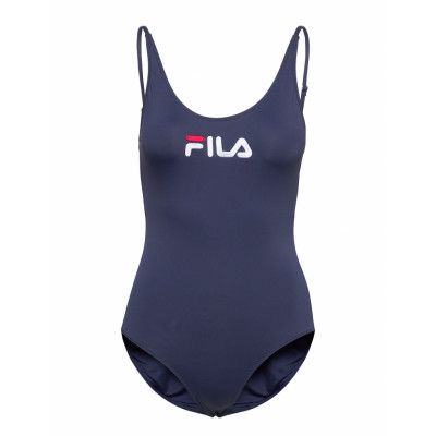 Women Saidi Swim Suit Baddräkt Badkläder Blå FILA