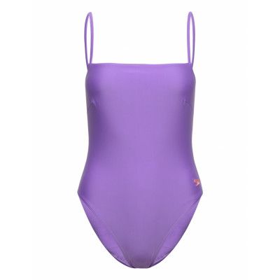 Womens Adjustable Thinstrap 1 Peice *Villkorat Erbjudande Baddräkt Badkläder Lila Speedo