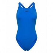 Womens Endurance+ Medalist Sport Swimsuits Blue Speedo