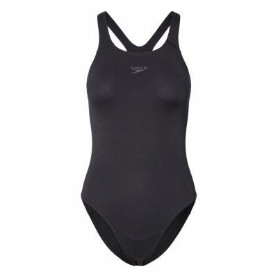 Womens Endurance+ Medalist Sport Swimsuits Svart Speedo