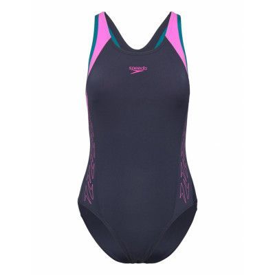 Womens Hyperboom Flyback *Villkorat Erbjudande Baddräkt Badkläder Marinblå Speedo