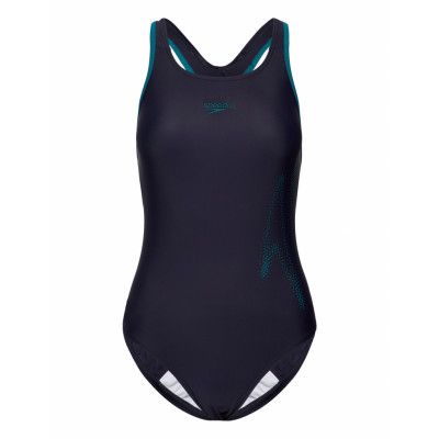 Womens Hyperboom Racerback *Villkorat Erbjudande Baddräkt Badkläder Svart Speedo