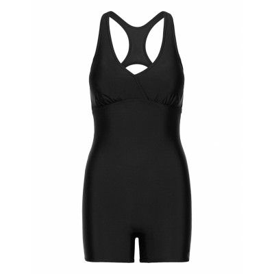 Wrapover Legsuit Baddräkt Badkläder Svart Speedo