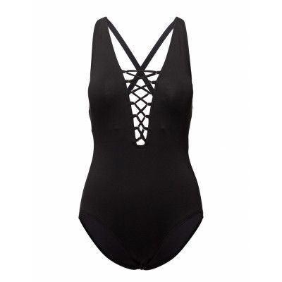 X-Back 1pcs Baddräkt Badkläder Svart Michael Kors Swimwear