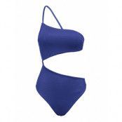 Yuma Swimsuit Baddräkt Badkläder Blue Dorina