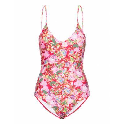 Becksöndergaard Yvette Bea Swimsuit Röd