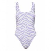 Zecora Ella Swimsuit *Villkorat Erbjudande Baddräkt Badkläder Blå Becksöndergaard