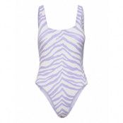 Zecora Ella Swimsuit Baddräkt Badkläder Blue Becksöndergaard