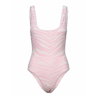 Zecora Ella Swimsuit Baddräkt Badkläder Pink Becksöndergaard