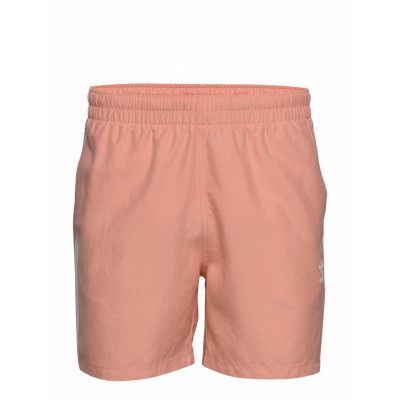 3 Stripe Swims Badshorts Orange Adidas Originals