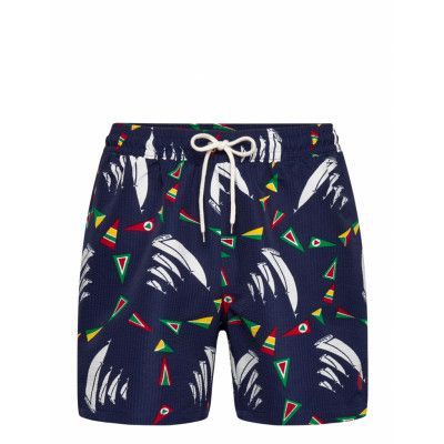 Polo Ralph Lauren 5.75-Inch Traveler Classic Swim Trunk Blå