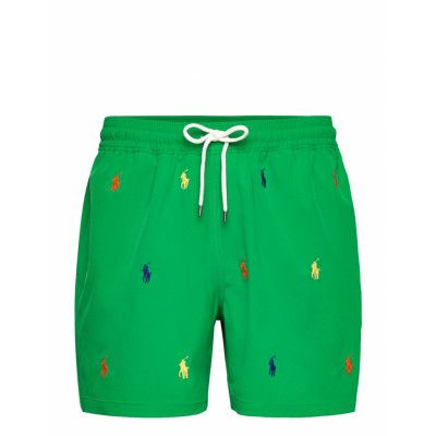 5.75-Inch Traveler Classic Swim Trunk Badshorts Grön Polo Ralph Lauren