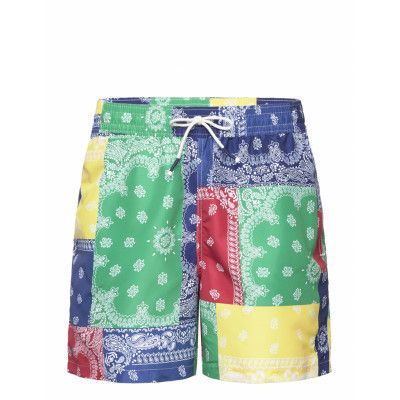 5.75-Inch Traveler Classic Swim Trunk Badshorts Grön Polo Ralph Lauren