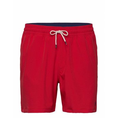 Polo Ralph Lauren 5.75-Inch Traveler Classic Swim Trunk Röd