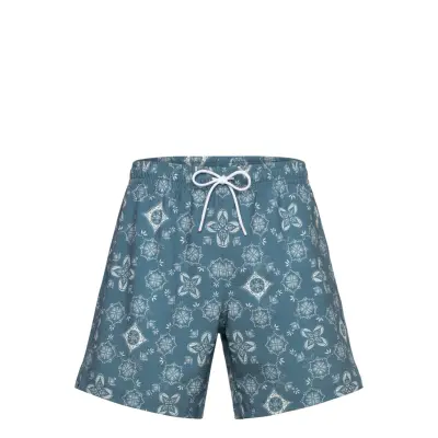 Abercrombie & Fitch Anf Mens Swim - Blue - M