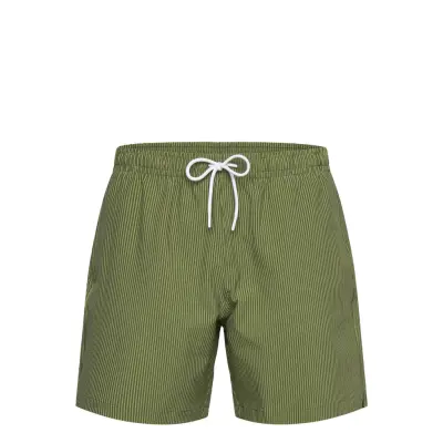 Abercrombie & Fitch Anf Mens Swim - Green - L