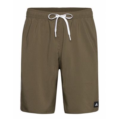 Adidas Sportswear Adidas 3S Clx Swim Short Classic Length Khaki Green