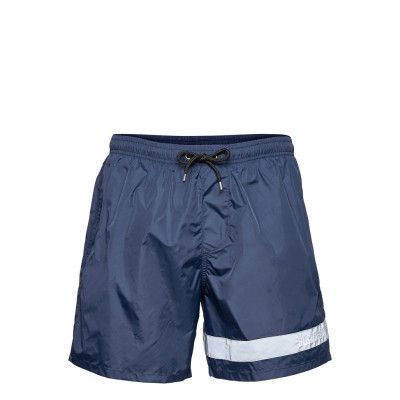 Alarma Shorts Badshorts Blå BLS Hafnia