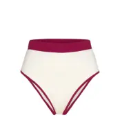 ALOHAS Madeira Bicolor Vivid Burgundy White Swimwear - Cream - XS