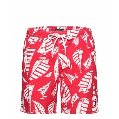 Always Sailing Race Trunk Badshorts Röd J.Crew