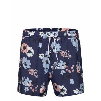 Anf Mens Swim Badshorts Marinblå Abercrombie & Fitch