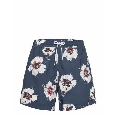 Anf Mens Swim Badshorts Multi/mönstrad Abercrombie & Fitch