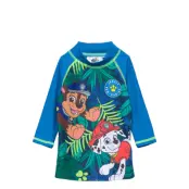 Anti Uv Rash Shirt Swimwear UV Clothing UV Tops Blå Paw Patrol