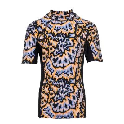 Aop Print Skins S/Slv Swimwear UV Clothing UV Tops Multi/mönstrad O'neill