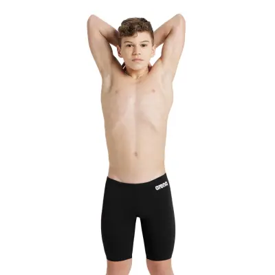 Arena Boy's Team Swim Jammer Solid - Black - 128