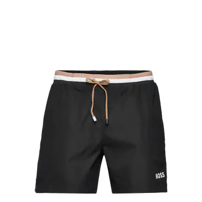 Isle *Villkorat Erbjudande Badshorts Svart BOSS