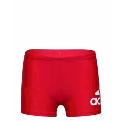 Yb Bos Brief Badshorts Röd Adidas Performance
