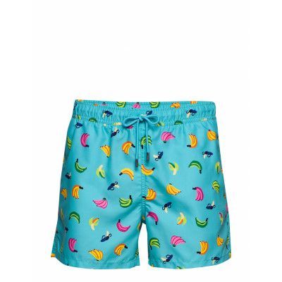 Happy Socks Banana Swim Shorts Blå