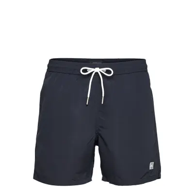 Banks Solid Swim Trunks Badshorts Blå J. Lindeberg