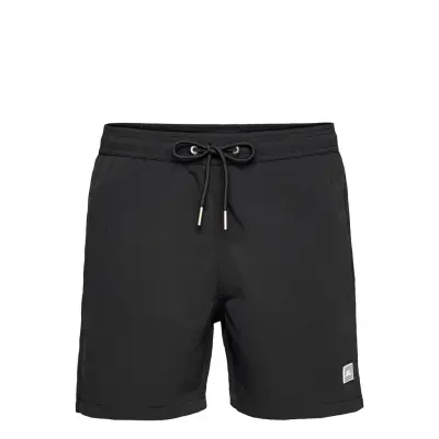Banks Solid Swim Trunks Badshorts Svart J. Lindeberg