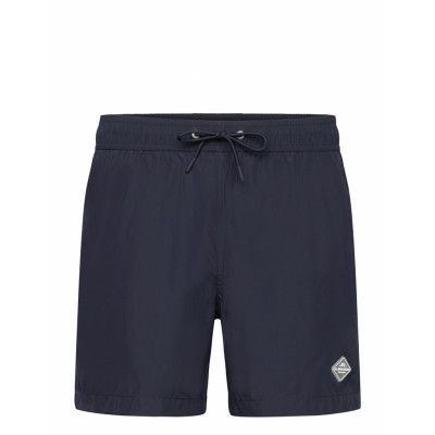 J. Lindeberg Banks Solid Swim Trunks Marinblå