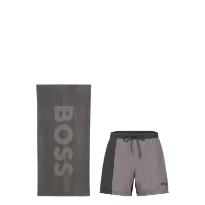 BOSS Beach Set Grå