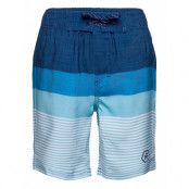 Beach Shorts Aop Badshorts Blå Color Kids
