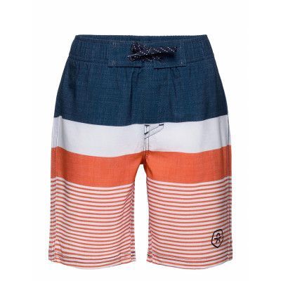 Beach Shorts Aop Badshorts Multi/mönstrad Color Kids