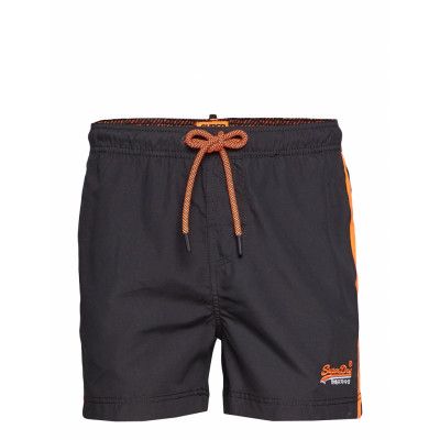 Beach Volley Swim Short Badshorts Svart Superdry