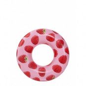 Bestway Raspberry Swim Ring 119 Cm Toys Bath & Water Toys Water Toys Swim Rings Multi/patterned Bestway