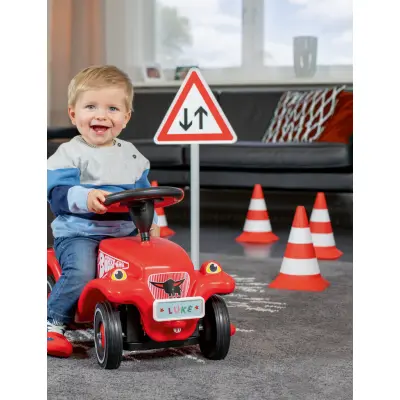 BIG Big Bobby Car Trailer, Red - Red - ONE SIZE