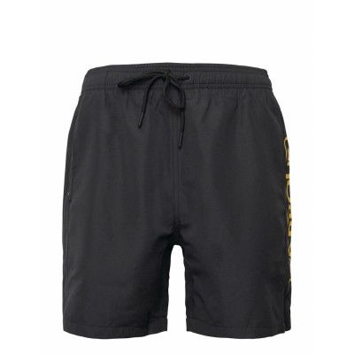 B.intl Large Logo Swim Badshorts Black Barbour