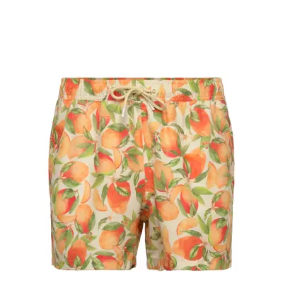 Björn Borg Borg Print Swim Shorts - Orange - M