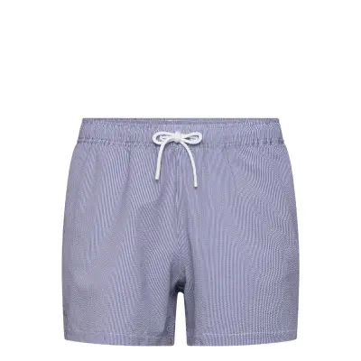 Björn Borg Borg Seersucker Swim Shorts - Blue - L