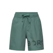 Björn Borg Borg Swim Shorts - Green - 110-116