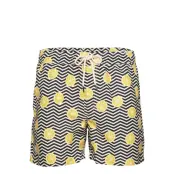 Black Lemon Swim Shorts Badshorts Multi/mönstrad OAS