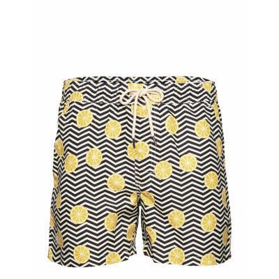 Black Lemon Swim Shorts Badshorts Multi/mönstrad OAS